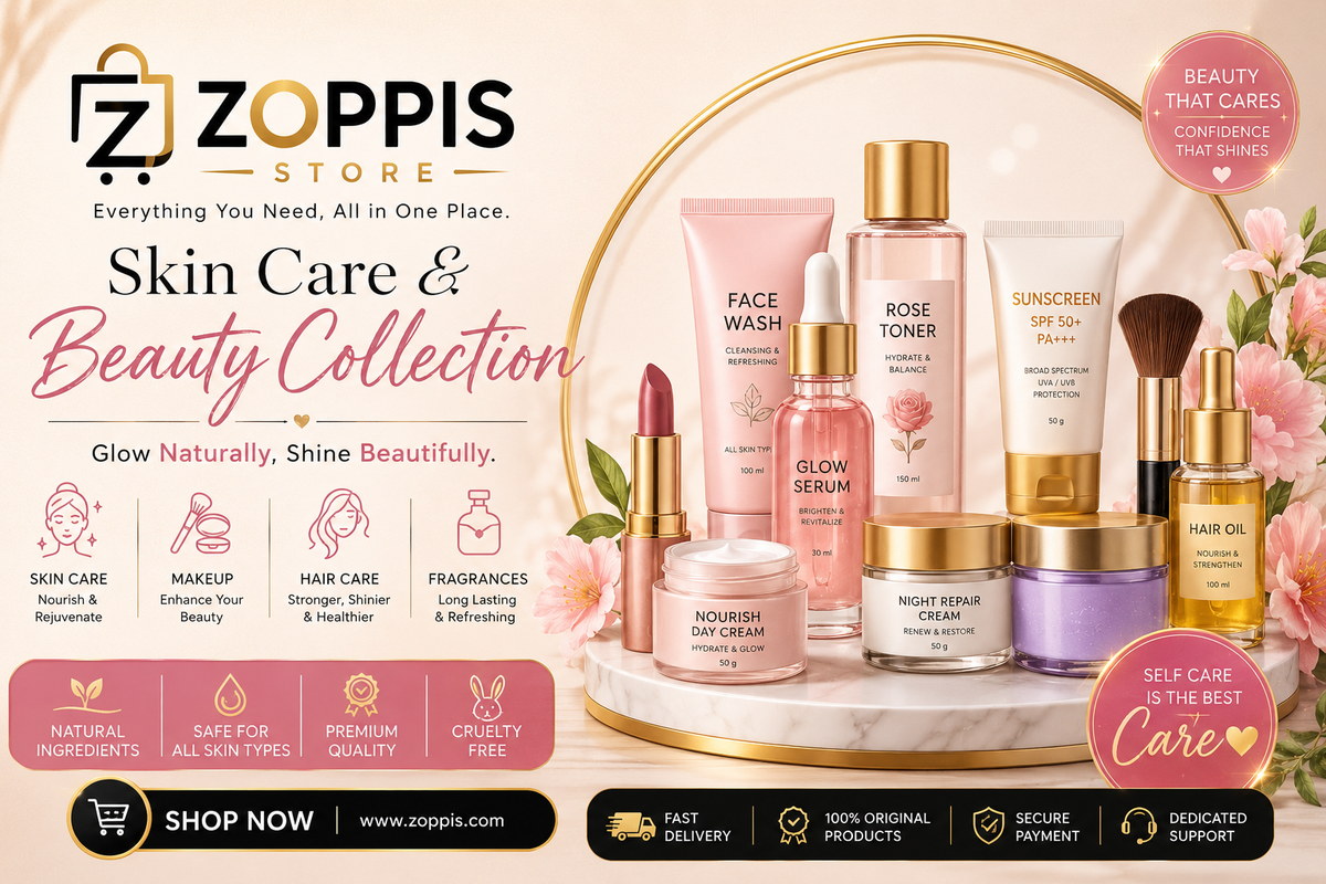 Skin Care & Beauty Collection – Glow Naturally, Shine Beautifully
