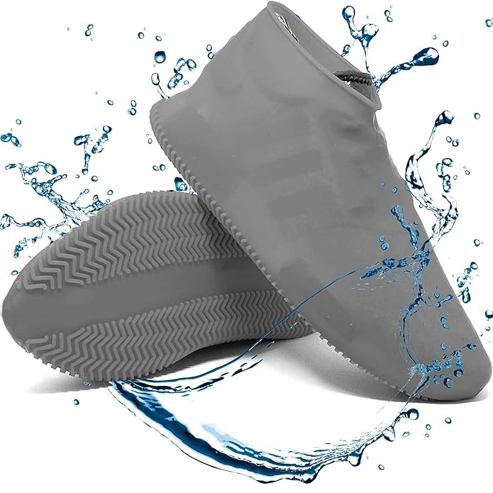 Waterproof Shoe Covers Reusable Silicone Cover Shoes Rain Boots for Men Women Kid